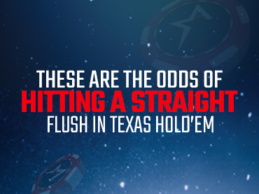 chances of hitting straight flush holdem